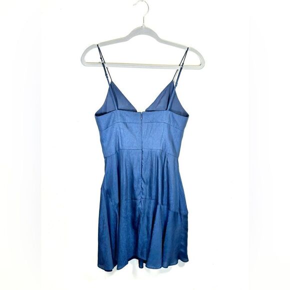 NWT Finders Keepers Mercurial Bustier Mini Blue Dress Tank Backless Size S - Picture 6 of 10